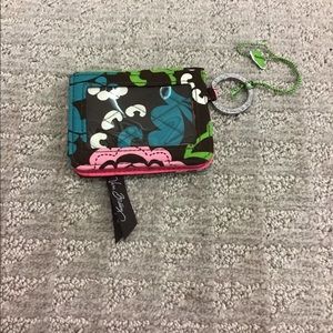 Vera Bradley Small ID case keychain